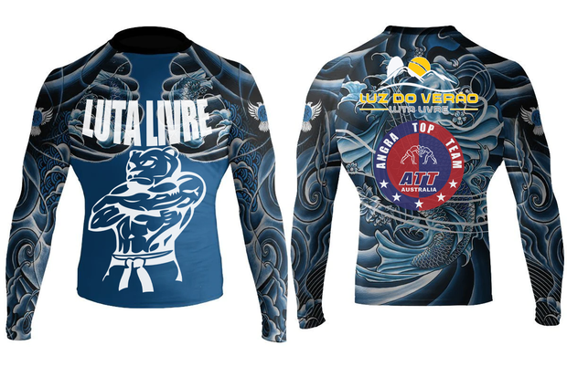 Luta Livre Club Rashguard (Ranked)