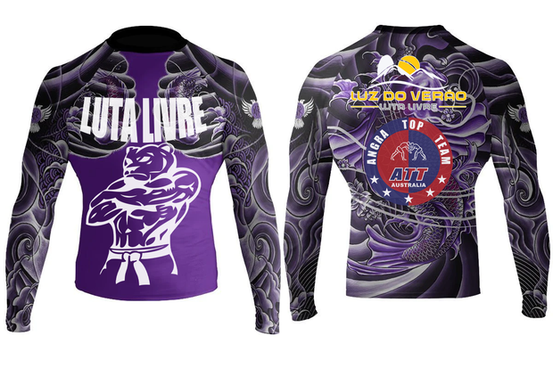 Luta Livre Club Rashguard (Ranked)